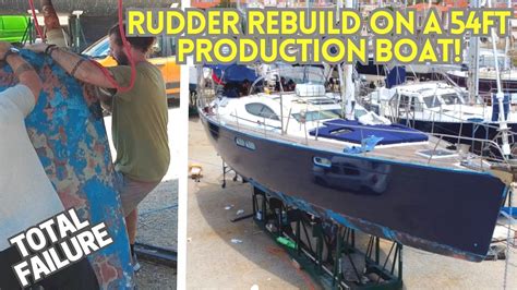 rebuilding a sailboat.
